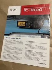 Icom IC-R100 ORIGINAL SALES BROCHURE