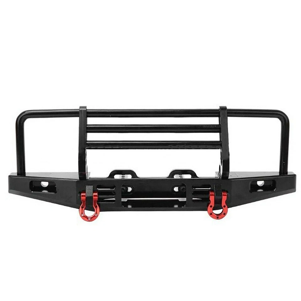 Adjustable Metal Front Bumper for TRX-4 AXIAL SCX10 II Redcat Gen8 Tamiya CC01 - Image 3 of 4