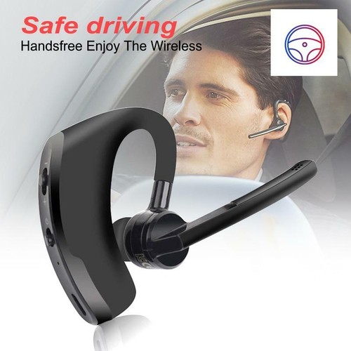 V8/v9 Wireless Bluetooth Headset Bluetooth Earphone Business Headphones  With Mic | eBay