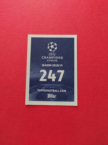 CHAMPIONS LEAGUE 2018 2019 TOPPS 247 RONALDO STICKER NUOVA EDICOLA RARA ESAURITA - Foto 2 di 2