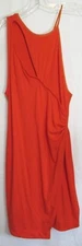 Free People Orange Toast To That Cutout Mini Dress Size Small EUC