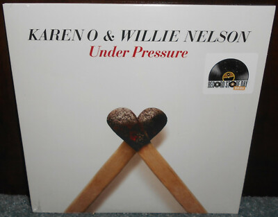 Karen O & Willie Nelson Under Pressure 7'' Vinyl SEALED David Bowie Queen RSD 21