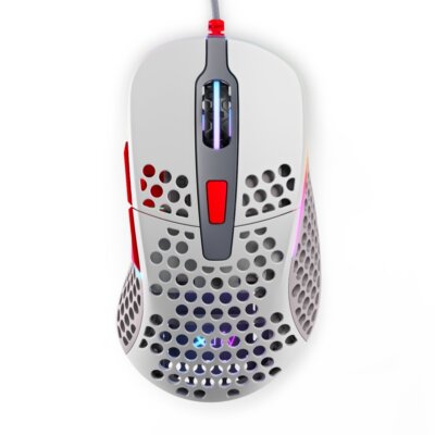 Ultraleichte Gaming Maus CHERRY XTRFY M4 RGB - Ergonomische Form RGB Robust
