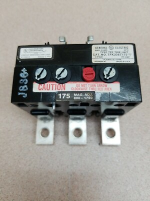 TFK236T175 General Electric 600V F225 TFK Circuit Breaker Trip Unit Programmer