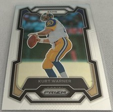 2023 Panini Prizm Football Kurt Warner St. Louis Rams base card #166
