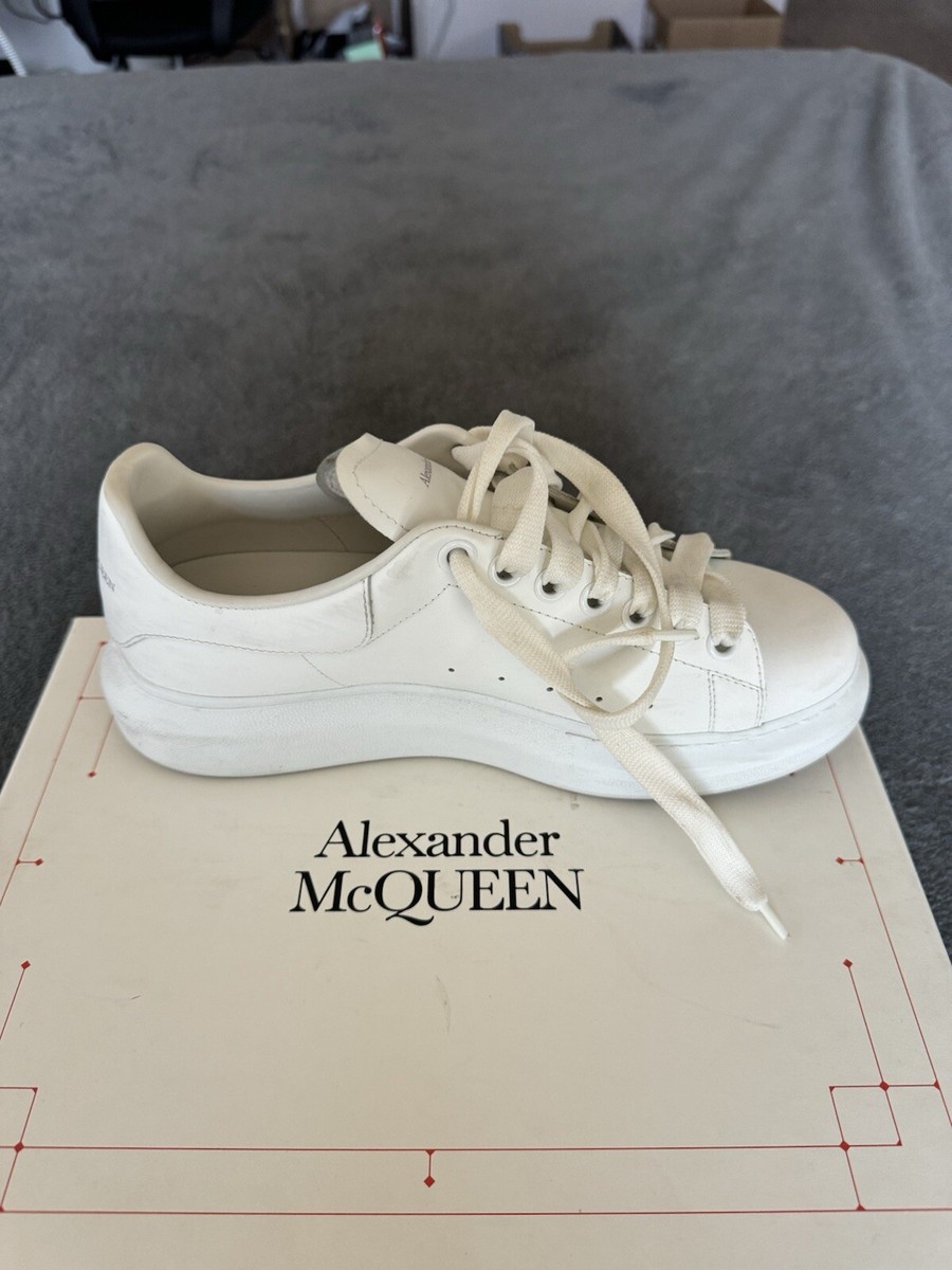 Alexander Mcqueen Oversized Sneakers Custom White Heart Size 39 | eBay