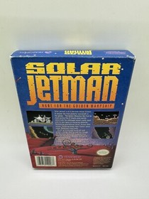 Solar Jetman (Hunt for the Golden Warpship) NES Nintendo Complete CIB Nice Shape