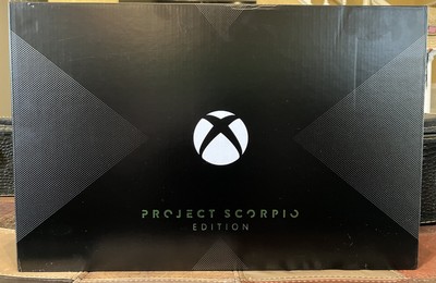 Microsoft Xbox One X Project Scorpio Edition 1TB Console - Black Limited Edition