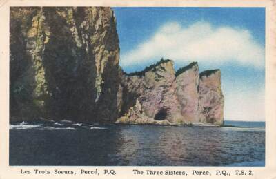 Postcard Three Sisters Canada 