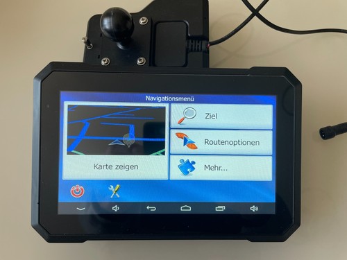 7 Zoll Elebest AM 700 Navi Motorrad Scooter Fahrrad | neuwertig OVP