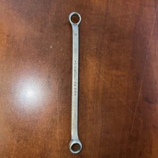 Vintage BARCALO OFFSET 7/16-3/8 BOX MECHANICS WRENCH