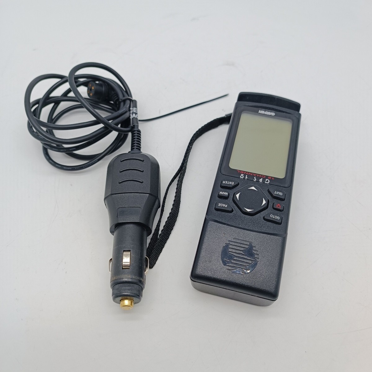 GARMIN GPSナビゲーション ハンドル付き GARMIN GPS 12 Channel Portable Handheld Personal Navigator