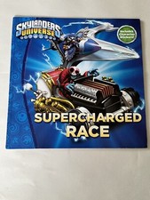 Skylanders Universe Super Charged Race Paperback Book Stickers Included