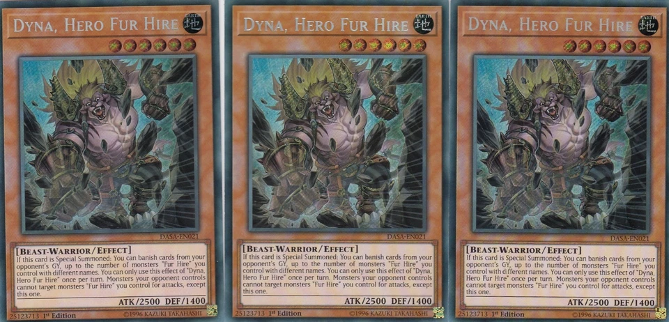 Dyna, Hero Fur Hire Dasa-En021 Dark Saviors Unlimited|Unlimited Edition