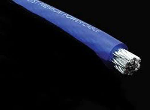 10 ft STINGER HPM SHBLU82 8 GAUGE POWER WIRE TRANSLUCENT BLUE JACKET SHW18B NEW