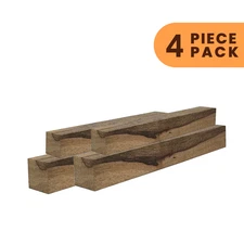 Black Limba Turning Blanks 2x 2 (4 Pcs) Woodturning Lumber- Free US Shipping