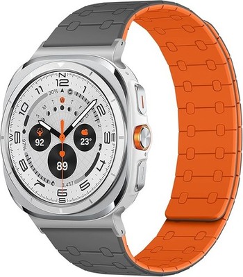 Sport Silicone Strap Compatible with Samsung Galaxy Watch Ultra 47mm 22mm Magnet