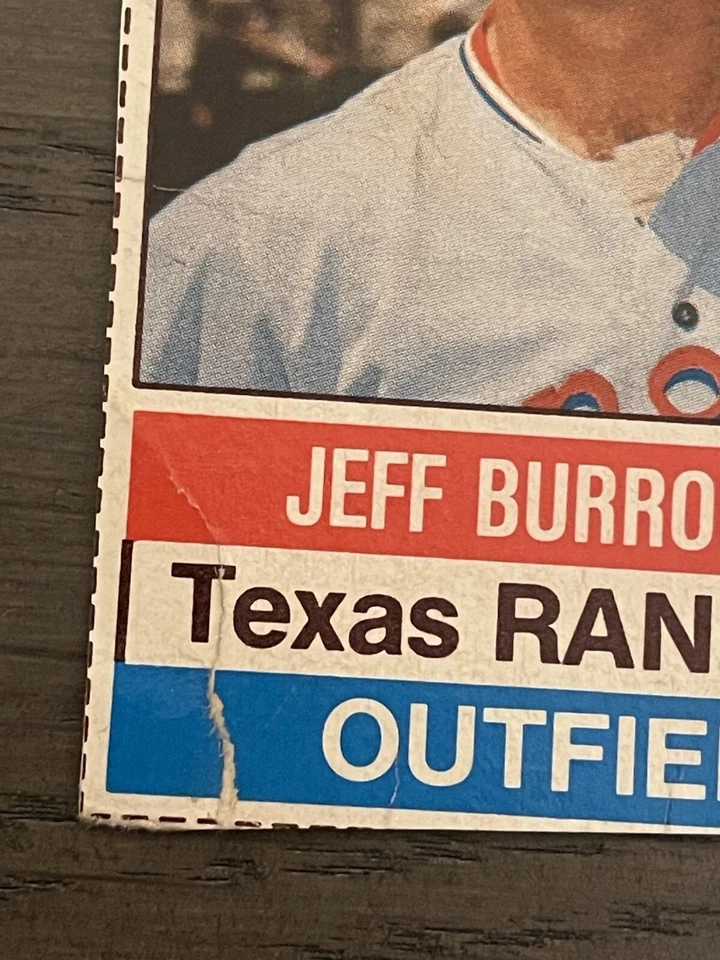 1976 Hostess All-Star Team Jeff Burroughs #111 Texas Rangers  (A) - Image 2 of 3