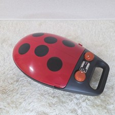 Vintage Ladybug Portable Record Player Nippon Columbia SE-8 Turntable Retro JP