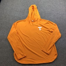 Tennessee Volunteers Shirt Womens Medium Orange NCAA Football Columbia Hooded
