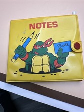 Teenage Mutant Ninja Turtles Raphael Note pad Mini Wallet Vintage 3x4"