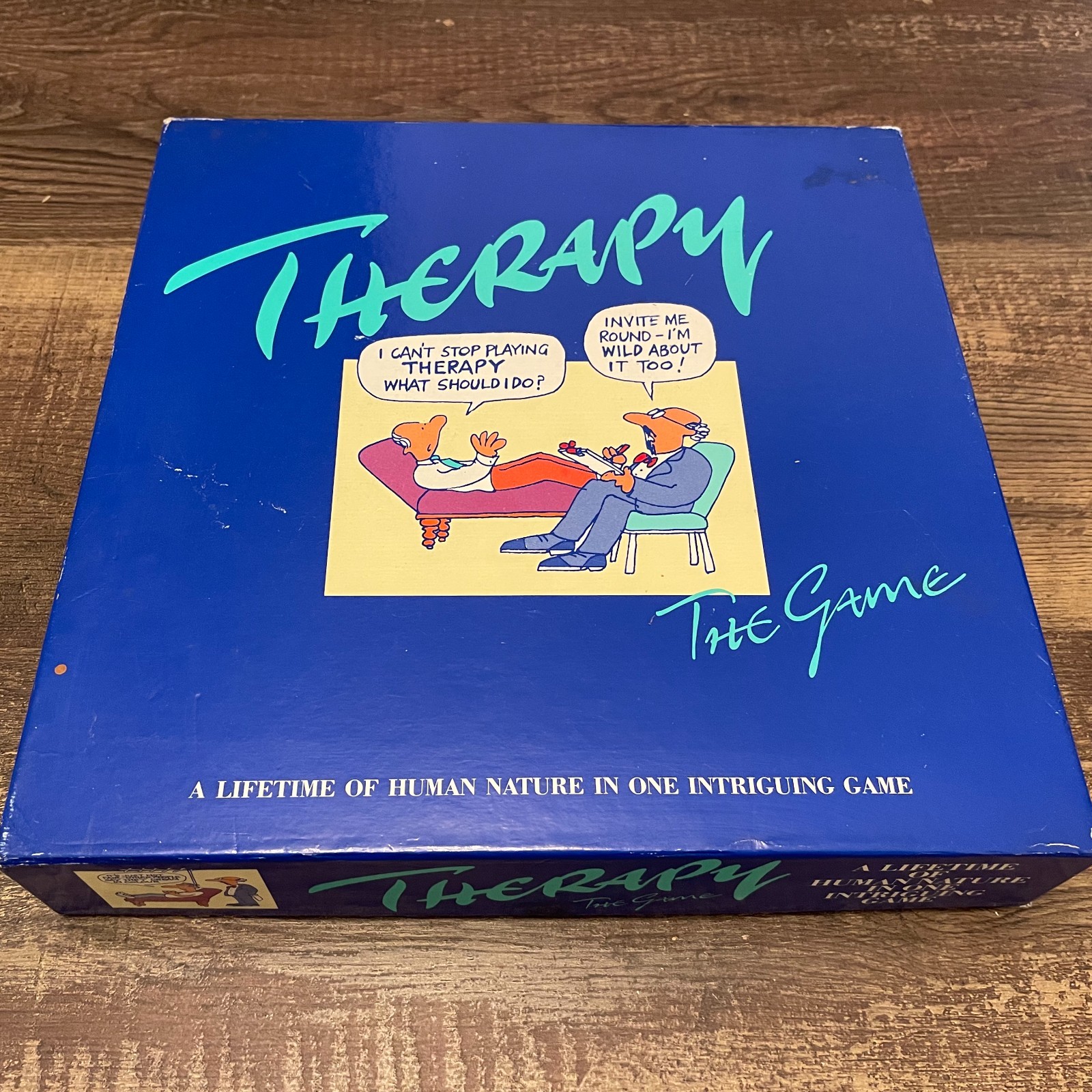 Therapy The Game - Vintage 1988 Board Game - Milton Bradley - Complete