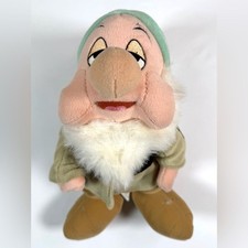 THE DISNEY STORE VINTAGE Late 90s Snow White and the Seven Dwarves Sleepy Plush