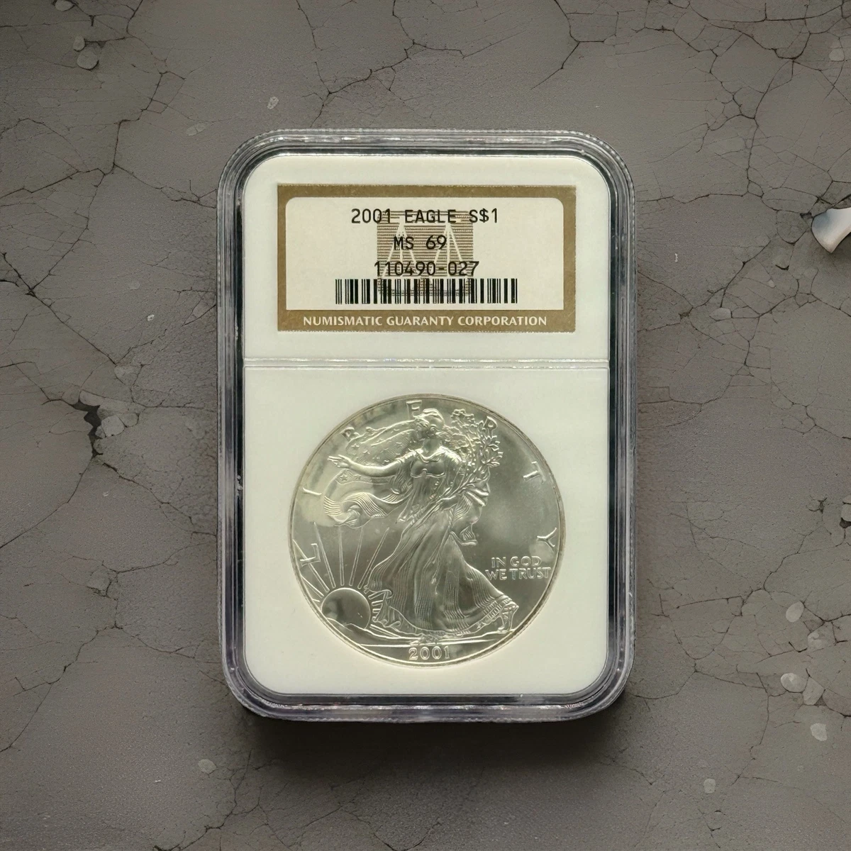 American Eagle MS 69 Graded 2001 Silver Bullion Coins for sale | eBay