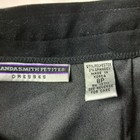 Amanda Smith Petites 8P Black Zip Front Dress Jacket Polyester Spandex — photo 6