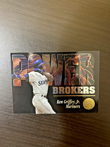 Ken Griffey Jr #5 1994 Leaf Power Brokers card