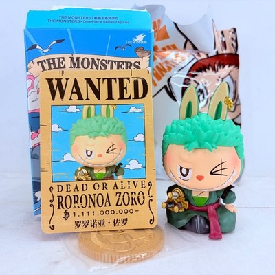 POP MART Labubu The Monsters x One Piece Figure Toy Doll - RORONOA ZORO