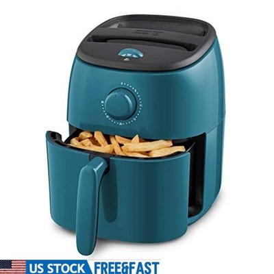 Electric Air Fryer Oven 2.6 Qt Compact Healthy Cooking Auto Shut Off Non Stick
