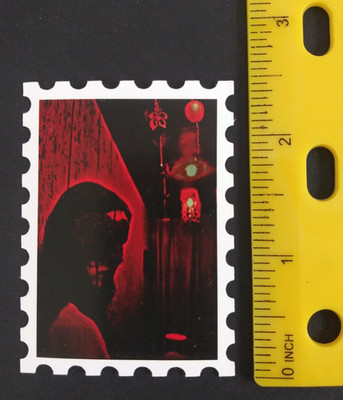 Creepy Cool Horror Stamp Sticker (M)