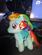 Ty Rainbow Dash Beanie Babie 2016 My Little Pony 8"
