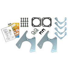 67-81 Staggered Rear End Axle Disc Brake Conversion Kit 10/12 Caliper Brackets