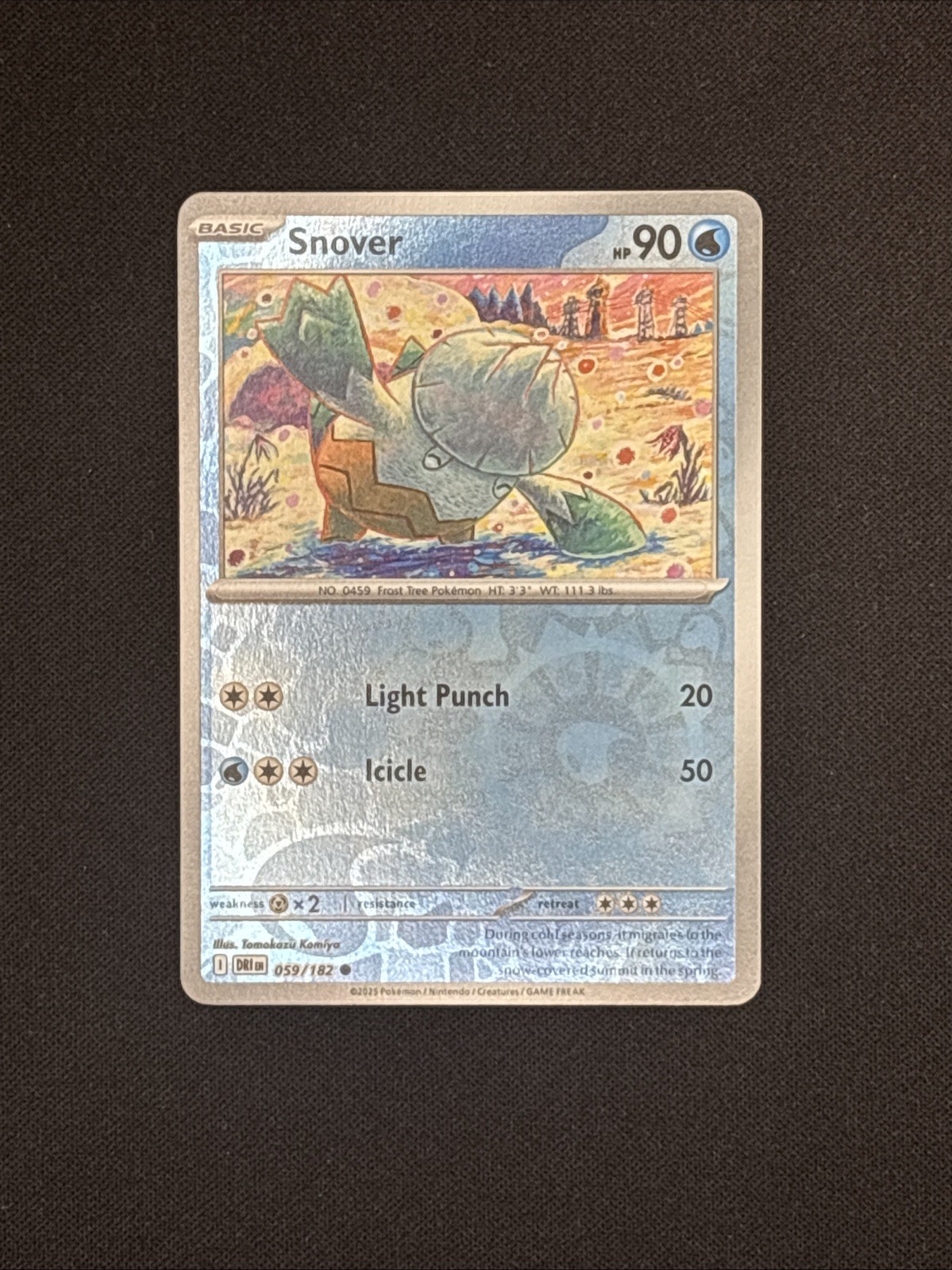 Snover 059/182 Sv10: Destined Rivals Reverse Holo