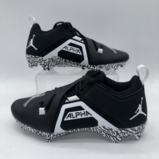 Nike Mens Size 11 Jordan Alpha Men 3 Pro LW S P (FJ4979 001)Football Cleat Black