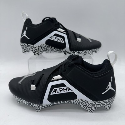 Nike Mens Size 11 Jordan Alpha Men 3 Pro LW S P (FJ4979 001)Football Cleat Black
