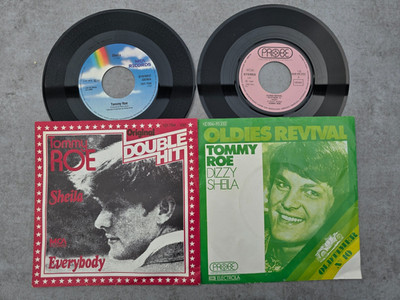 2x7'' - Tommy Roe - Sheila/Dizzy