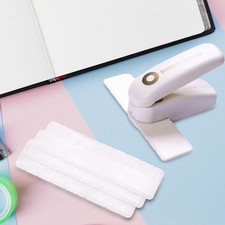 Perforatrice per fogli mobili, rinforzo per fori, quaderni di carte