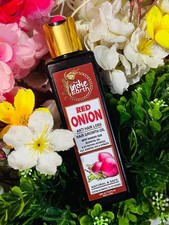 Indie Earth Red Onion Hair Oil for Hair Growth  Control Hair Loss 200 Ml