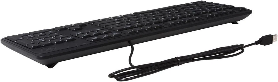 Dell KB212-B USB Wired Ergonomic Keyboard | Black - Image 3 of 4