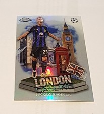23/24 Topps Chrome UEFA Club Competitions Soccer London Calling Nicolo Barella 