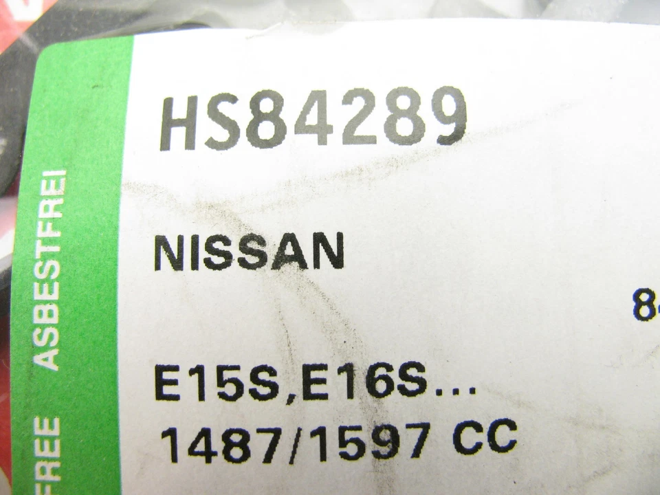 Juego de juntas de culata Federal Mogul HS84289 para Toyota Corolla 1986-1987 1,6 L Foto 2 de 2
