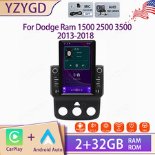 For Dodge Ram 1500 2500 3500 2013-2018 9.7" Stereo Android Carplay GPS Car Radio