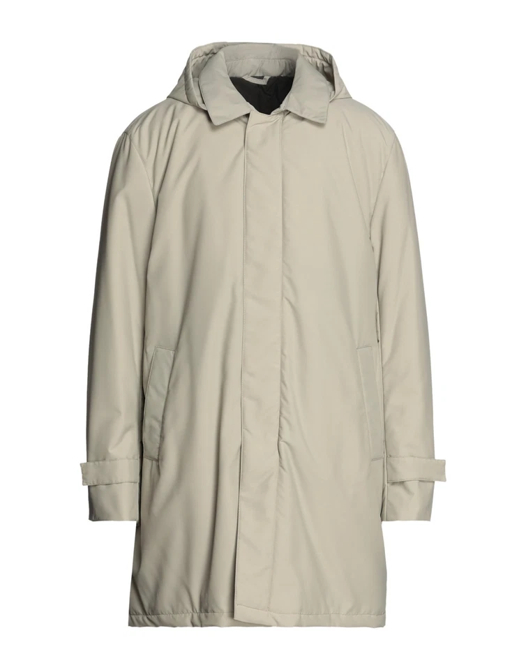RRP€1810 GIAMPAOLO Coat IT50 US40 L Wool Blend Waterproof Hooded Made in Italy - Image 3 of 4