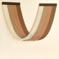 Large Macrame Wall Hanging, Boho Wall Tapestry Decor, Fiber Wall