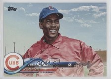 2018 Topps Legend Variation SP Legend Variation Ernie Banks #384 HOF 1bi0
