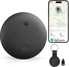 Air Tracker Tag-1 Pack Works with Apple Find My Ios Only , Bluetooth Tracker Ta