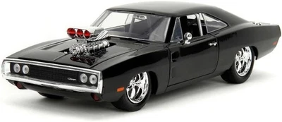 Fast & Furious 1970 Dodge Charger schwarz 1:24 Modellauto Jada Toys 253203101 - Bild 1 von 4